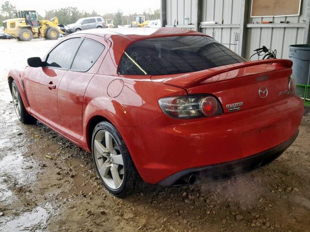 JM1FE173X70213436 - 2007 MAZDA RX8 RED photo 3