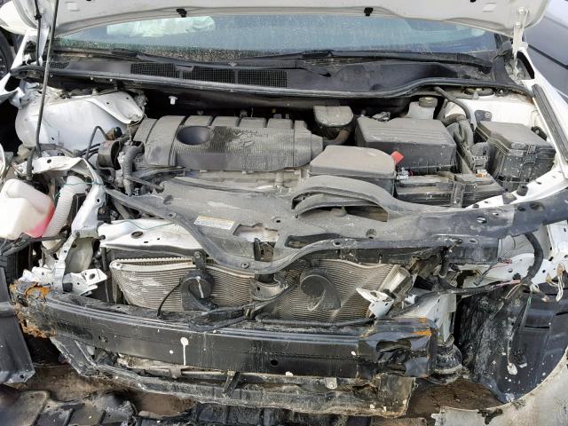 4T3BA3BB5GU077913 - 2016 TOYOTA VENZA XLE WHITE photo 7