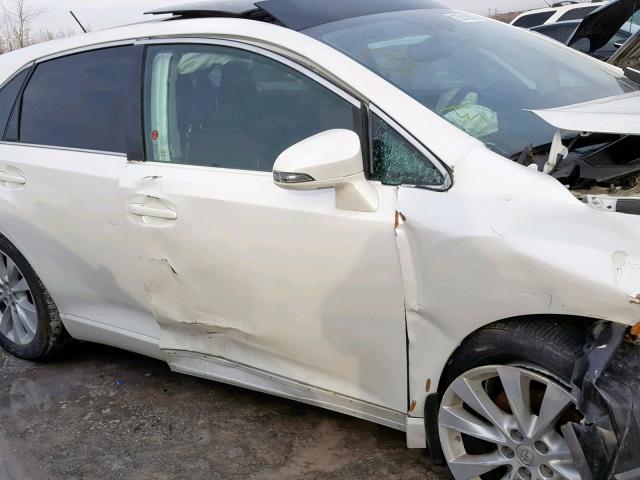 4T3BA3BB5GU077913 - 2016 TOYOTA VENZA XLE WHITE photo 9