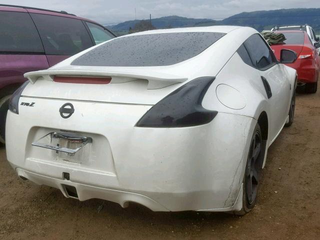 JN1AZ4EH3DM880774 - 2013 NISSAN 370Z BASE WHITE photo 4