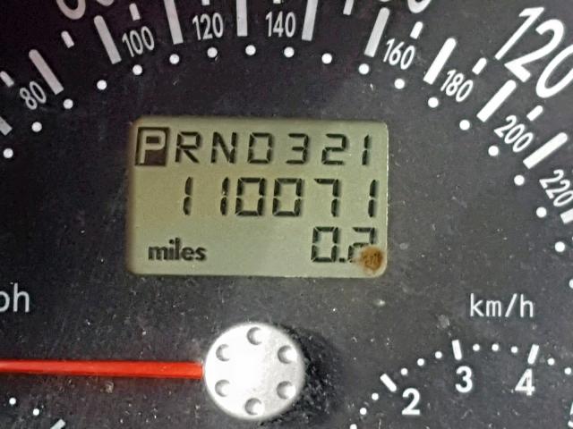 3VWDD21C6YM412049 - 2000 VOLKSWAGEN NEW BEETLE შავი ფოტო 8