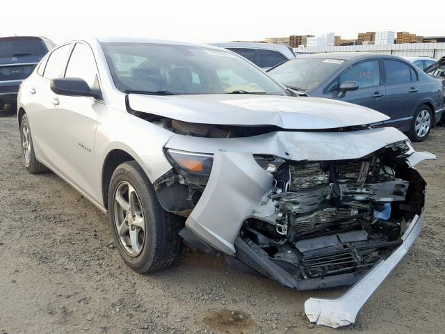 1G1ZB5ST1GF356222 - 2016 CHEVROLET MALIBU LS SILVER photo 1