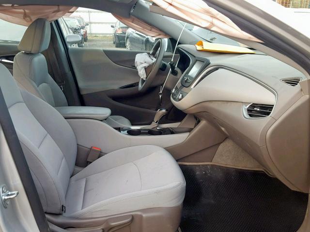 1G1ZB5ST1GF356222 - 2016 CHEVROLET MALIBU LS SILVER photo 5