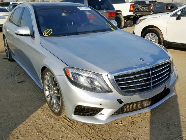 WDDUG8CB6FA133220 - 2015 MERCEDES-BENZ S 550 SILVER photo 1