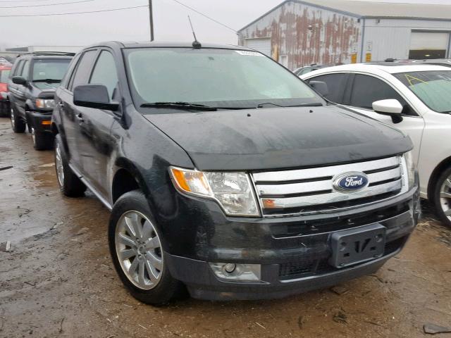 2FMDK4JC5ABA44499 - 2010 FORD EDGE SEL BLACK photo 1