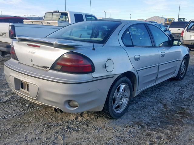 1G2NW52E73M668423 - 2003 PONTIAC GRAND AM G SILVER photo 4