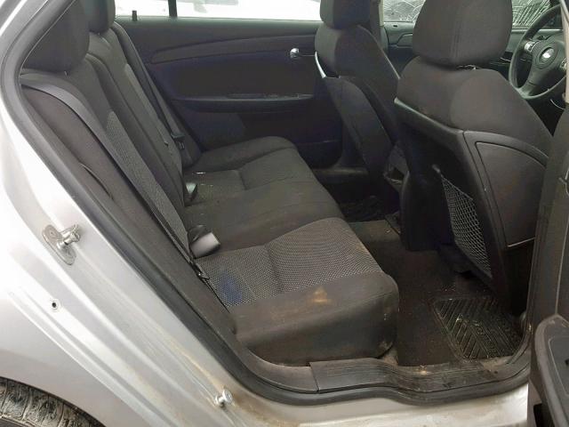 1G1ZH57B094129245 - 2009 CHEVROLET MALIBU 1LT ვერცხლისფერი ფოტო 6