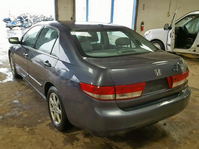 1HGCM66504A087360 - 2004 HONDA ACCORD EX GRAY photo 3