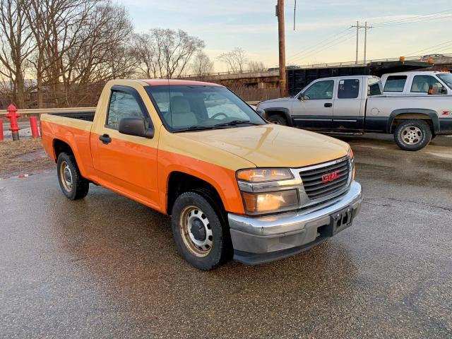 1GTCSBD98A8141459 - 2010 GMC CANYON ORANGE photo 1