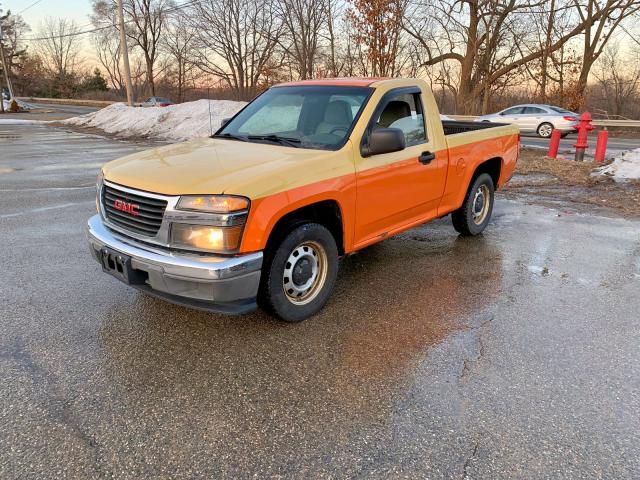 1GTCSBD98A8141459 - 2010 GMC CANYON ORANGE photo 2