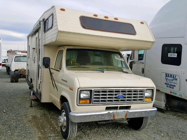 1FDKE30L7EHA07408 - 1984 TIOG MOTORHOME TAN photo 1