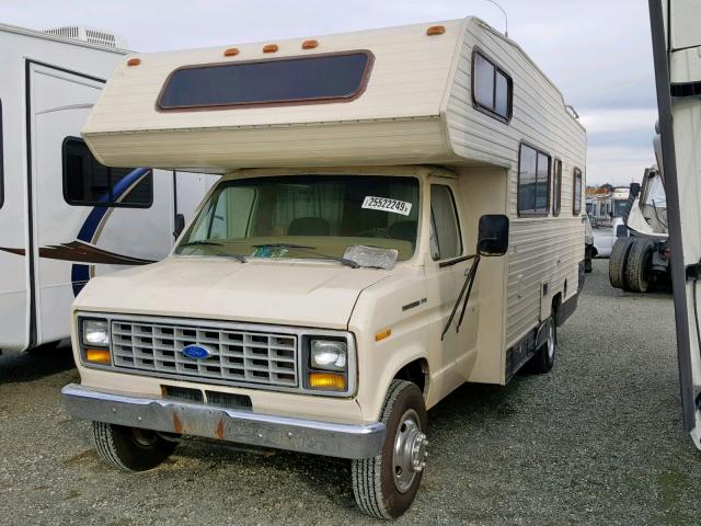 1FDKE30L7EHA07408 - 1984 TIOG MOTORHOME TAN photo 2