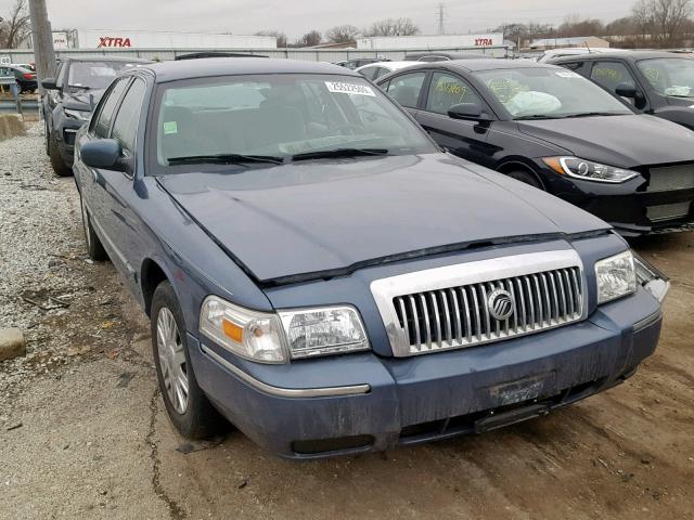 2MEFM74V77X627401 - 2007 MERCURY GRAND MARQ BLUE photo 1