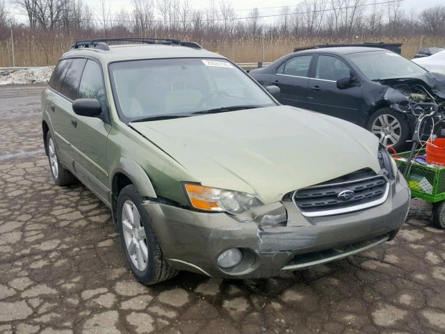 4S4BP61C677326740 - 2007 SUBARU LEGACY OUT GREEN photo 1