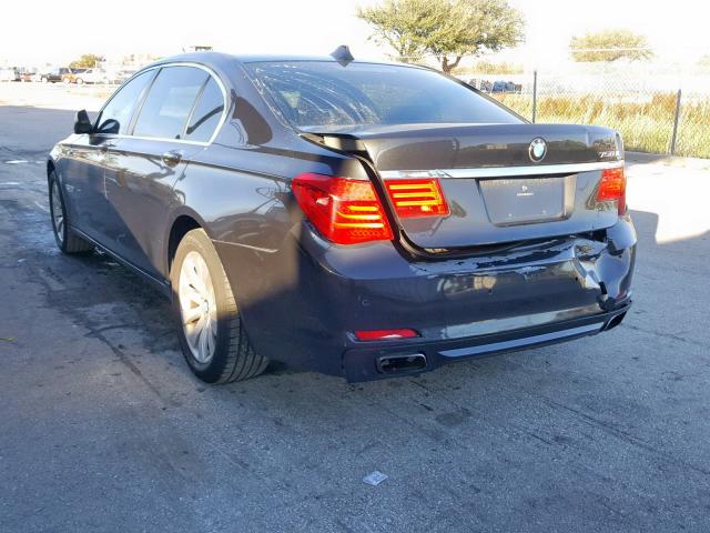 WBAKB8C59BCY65850 - 2011 BMW 750LI BLACK photo 3