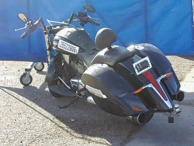 5VPDW36N8E3036661 - 2014 VICTORY MOTORCYCLES CROSS COUN BLACK photo 3