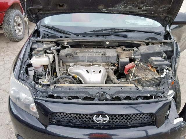 JTKDE167190300634 - 2009 TOYOTA SCION TC შავი ფოტო 7