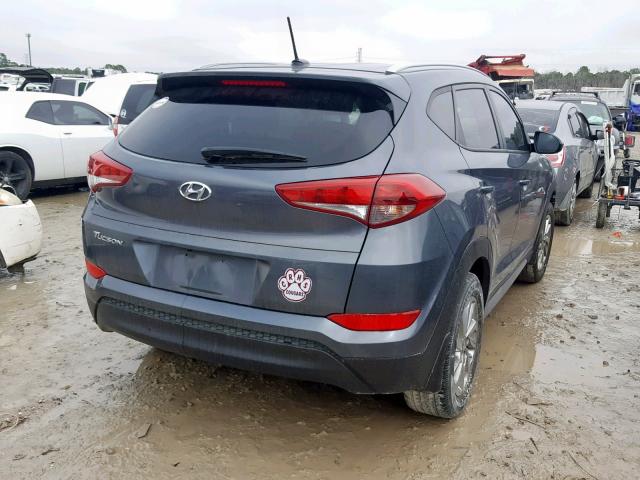 KM8J33A48HU525547 - 2017 HYUNDAI TUCSON LIM GRAY photo 4