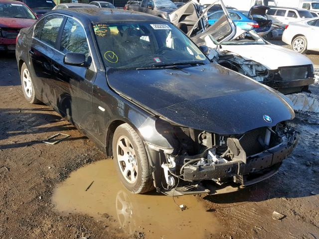 WBANA53584B846603 - 2004 BMW 525 I BLACK photo 1