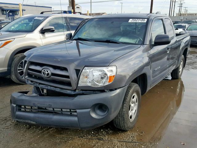 5TETX22N89Z624171 - 2009 TOYOTA TACOMA SR5 GRAY photo 2