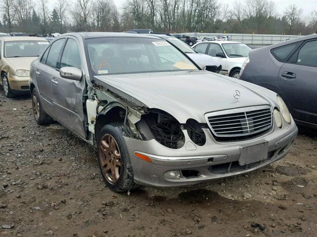 WDBUF65J83A068869 - 2003 MERCEDES-BENZ E 320 GRAY photo 1