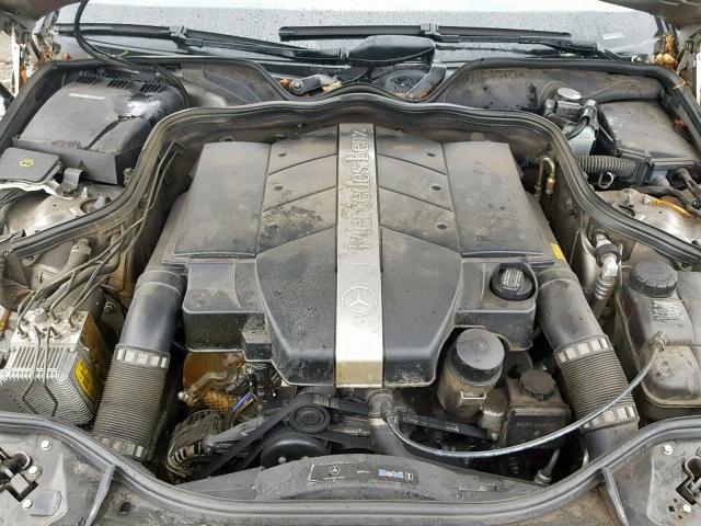 WDBUF65J83A068869 - 2003 MERCEDES-BENZ E 320 GRAY photo 7