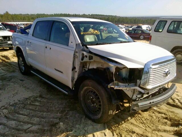 5TBEV58167S464007 - 2007 TOYOTA TUNDRA CRE WHITE photo 1