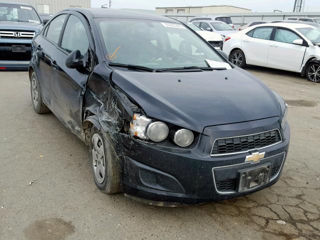 1G1JA5SG9G4175626 - 2016 CHEVROLET SONIC LS 黑色 照片 1