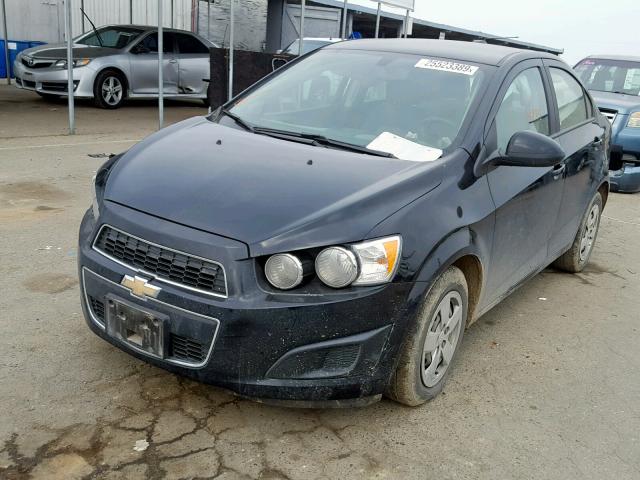 1G1JA5SG9G4175626 - 2016 CHEVROLET SONIC LS 黑色 照片 2