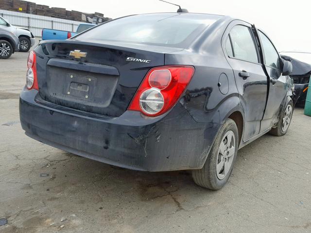 1G1JA5SG9G4175626 - 2016 CHEVROLET SONIC LS 黑色 照片 4
