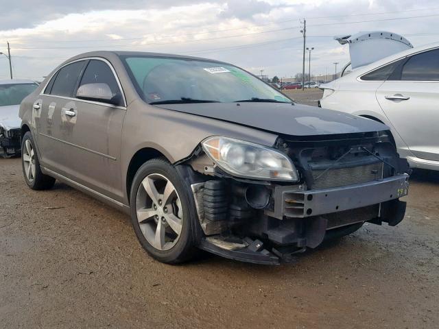 1G1ZC5E0XCF155864 - 2012 CHEVROLET MALIBU 1LT 棕色 照片 1