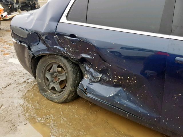 1G1ZG57B984267934 - 2008 CHEVROLET MALIBU LS Көк фото 9