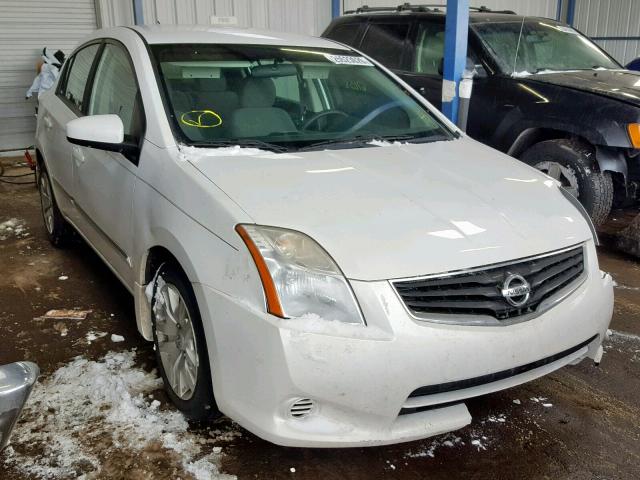 3N1AB6AP4CL738200 - 2012 NISSAN SENTRA 2.0 WHITE photo 1