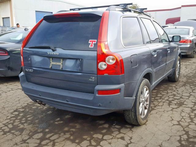 YV1CZ911151164870 - 2005 VOLVO XC90 T6 CHARCOAL photo 4