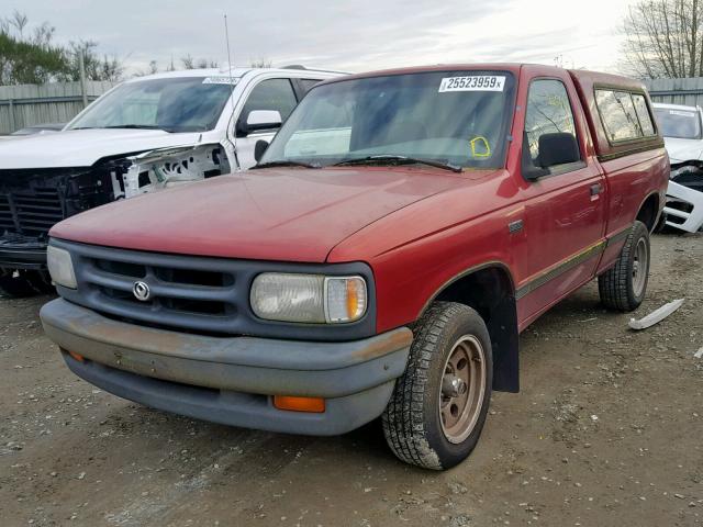 4F4CR12A6STM06047 - 1995 MAZDA B2300 RED photo 2