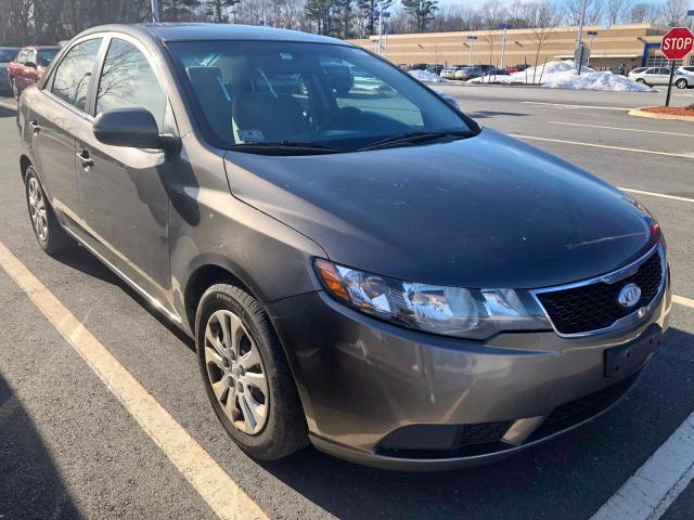 KNAFU4A23B5375695 - 2011 KIA FORTE EX GRAY photo 1