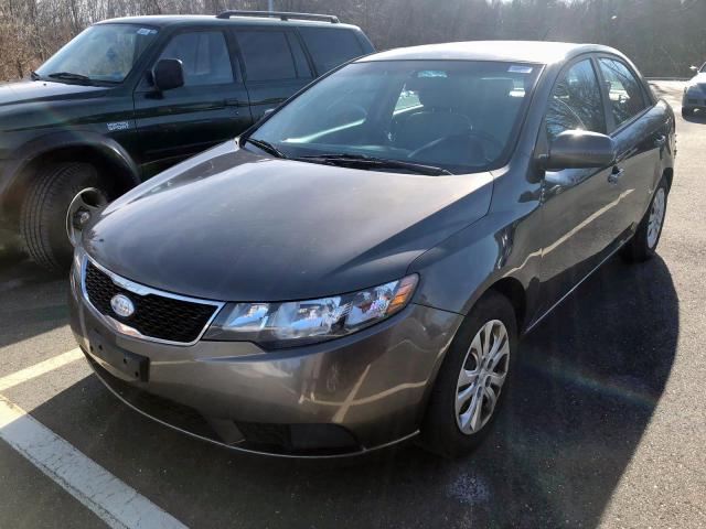 KNAFU4A23B5375695 - 2011 KIA FORTE EX GRAY photo 2