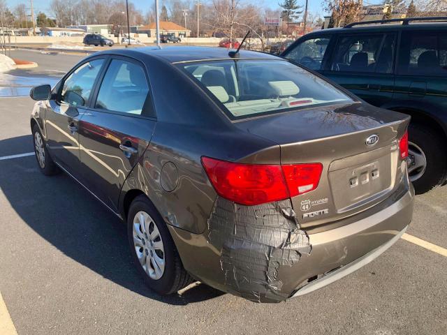 KNAFU4A23B5375695 - 2011 KIA FORTE EX GRAY photo 3