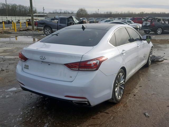 KMHGN4JE7GU137209 - 2016 HYUNDAI GENESIS 3. WHITE photo 4