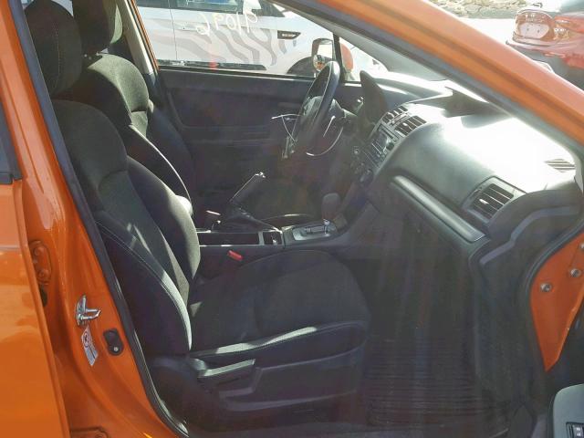 JF2GPAVC8D2816162 - 2013 SUBARU XV CROSSTR ORANGE photo 5