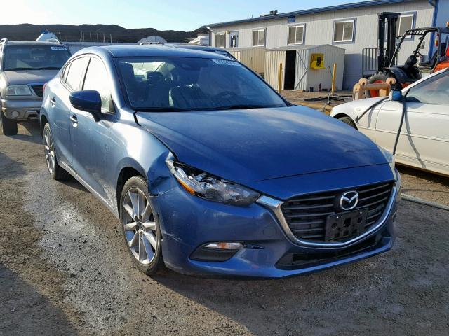 3MZBN1V75HM118122 - 2017 MAZDA 3 TOURING BLUE photo 1