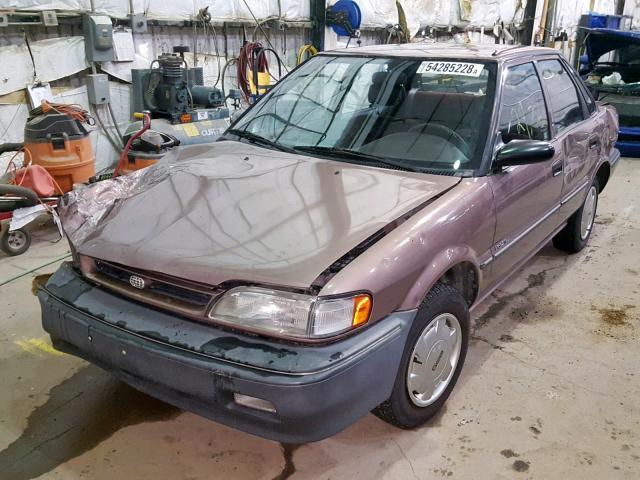 1Y1SK546XNZ049882 - 1992 GEO PRIZM BASE Մոխրագույն լուսանկար 2