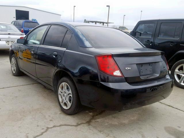 1G8AZ52F24Z192302 - 2004 SATURN ION LEVEL BLACK photo 3