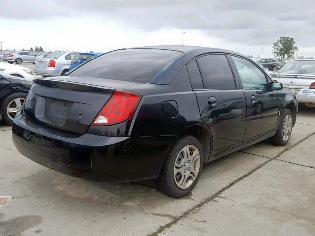 1G8AZ52F24Z192302 - 2004 SATURN ION LEVEL BLACK photo 4