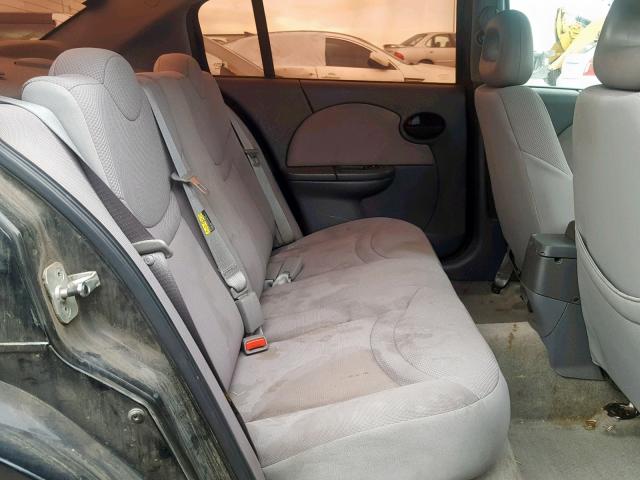 1G8AZ52F24Z192302 - 2004 SATURN ION LEVEL BLACK photo 6