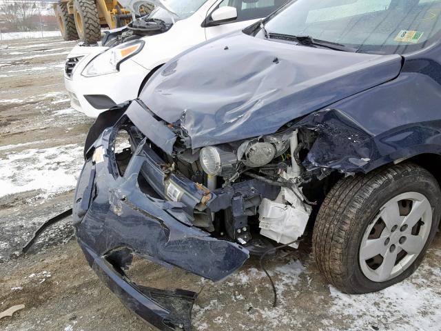 1G1JA5SH8F4198046 - 2015 CHEVROLET SONIC LS BLUE photo 9