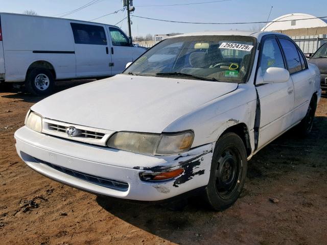 1NXBB02E2TZ461852 - 1996 TOYOTA COROLLA DX WHITE photo 2