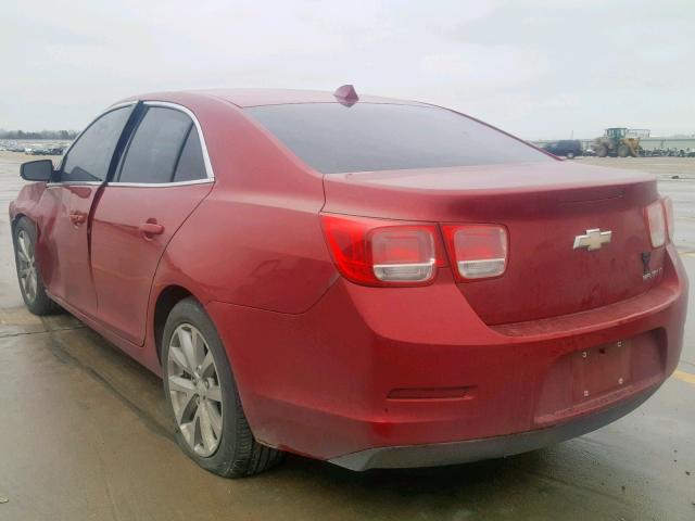 1G11E5SA2DF297907 - 2013 CHEVROLET MALIBU 2LT RED photo 3