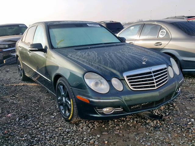 WDBUF56X08B232307 - 2008 MERCEDES-BENZ E 350 GREEN photo 1