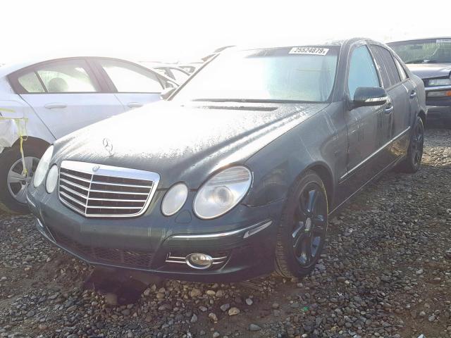 WDBUF56X08B232307 - 2008 MERCEDES-BENZ E 350 GREEN photo 2